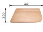 Blanco Food Board Wood 250mm X 313mm