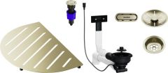 Blanco Accessory OOVALON INFINO SET - Satin Gold