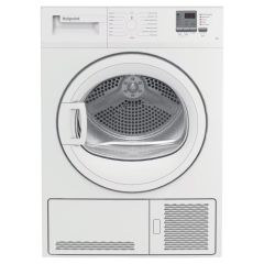 Hotpoint Fr/Standing Dryer 8KG Condenser Sensor Dry White 15 cycles