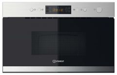 Indesit Built In Microwave Oven with Grill St/St (Wall Unit)