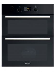 Hotpoint Double Oven Built UNDER Black