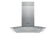Hotpoint Hood 60cm Curved Glass St/Steel