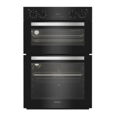 Hotpoint Double Oven (Fan Oven/Catalytic Liners) Black