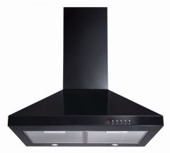 CDA Chimney Extractor 60cm Black