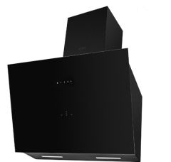 CDA 60 cm Chimney Cooker Hood -Angled Black