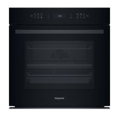 Hotpoint Single Oven Pyrolytic (Pizza/Air Fry/Food Probe) BLACK