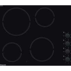 Hotpoint Hob Ceramic 60cm Frameless (Control Knobs)