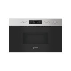 Indesit Built In Microwave Oven with Grill St/Steel (Wall Unit)