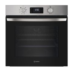 Indesit Oven Single St/Steel (Forced Air)