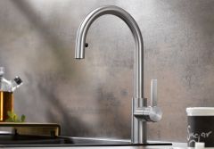 Blanco Tap - Candor-S Pull Out Rinse Brushed St/Steel