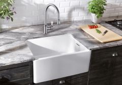 Blanco Tap - Vicus Single Lever Pull Out Spray Chrome