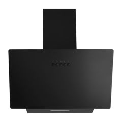 CDA - Black 60cm Angled Chimney Extractor - A Energy Rated