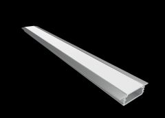 Sensio Linia Recessed Profile Aluminium 1mtr