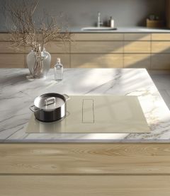 Miro Spectre Opulence Venting Hob 800X520mm Glass Champagne Gold