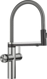 Blanco Tap - Choice Icona RH HP BRUSHED St/Steel Mixer Tap